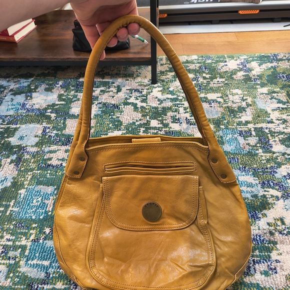 Axcess Mustard Shoulder Bag - Picture 1 of 4